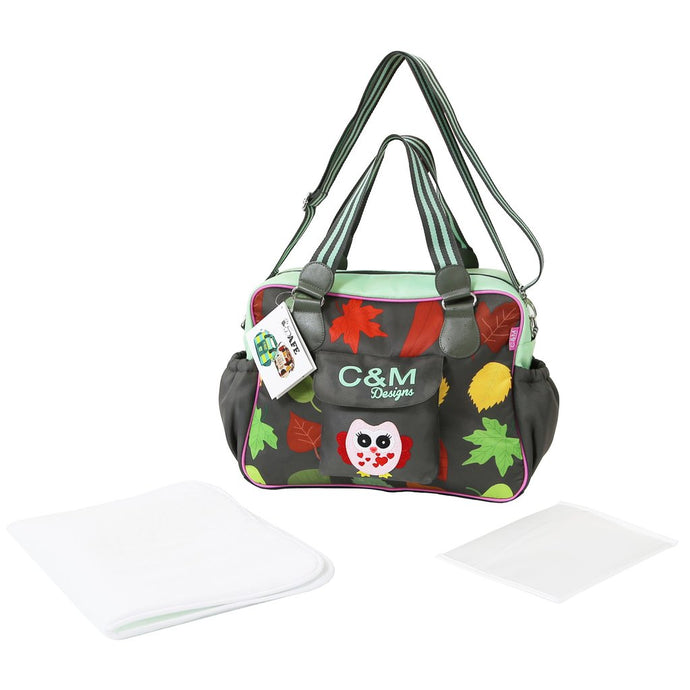 (x12 Units) i-Safe Luxury Changing Bag - Button Owl
