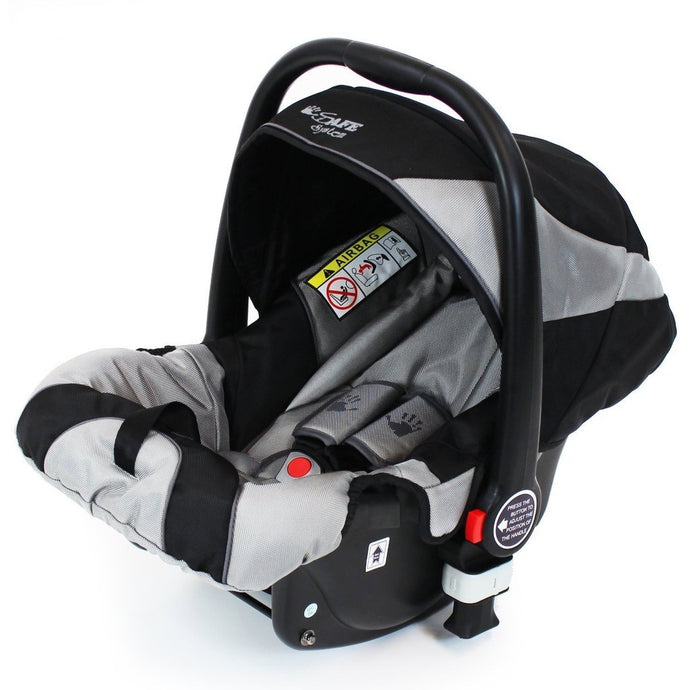 (x6 Units) iSafe You & me Tandem Carseat Group 0+ - Black