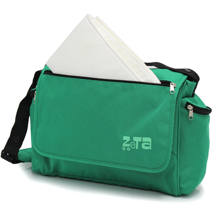 (x12 Units) Luxury Bag & Changing Mat - Leaf